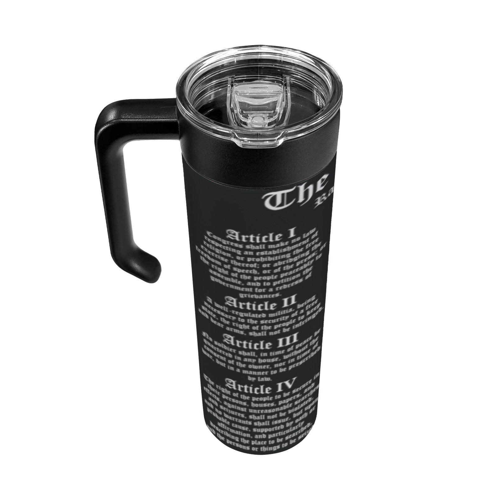 Bill Of Rights 20oz Mug - Black Version