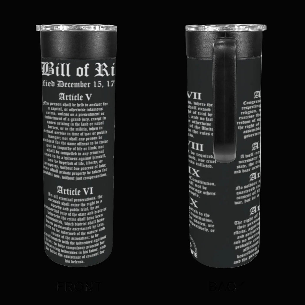 Bill Of Rights 20oz Mug - Black Version