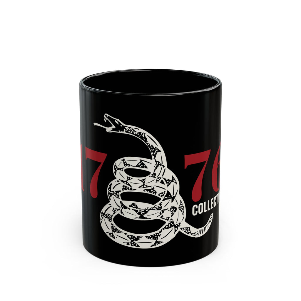 1776 Collective Gadsden Snake Coffee Mug — Black 11oz/15oz