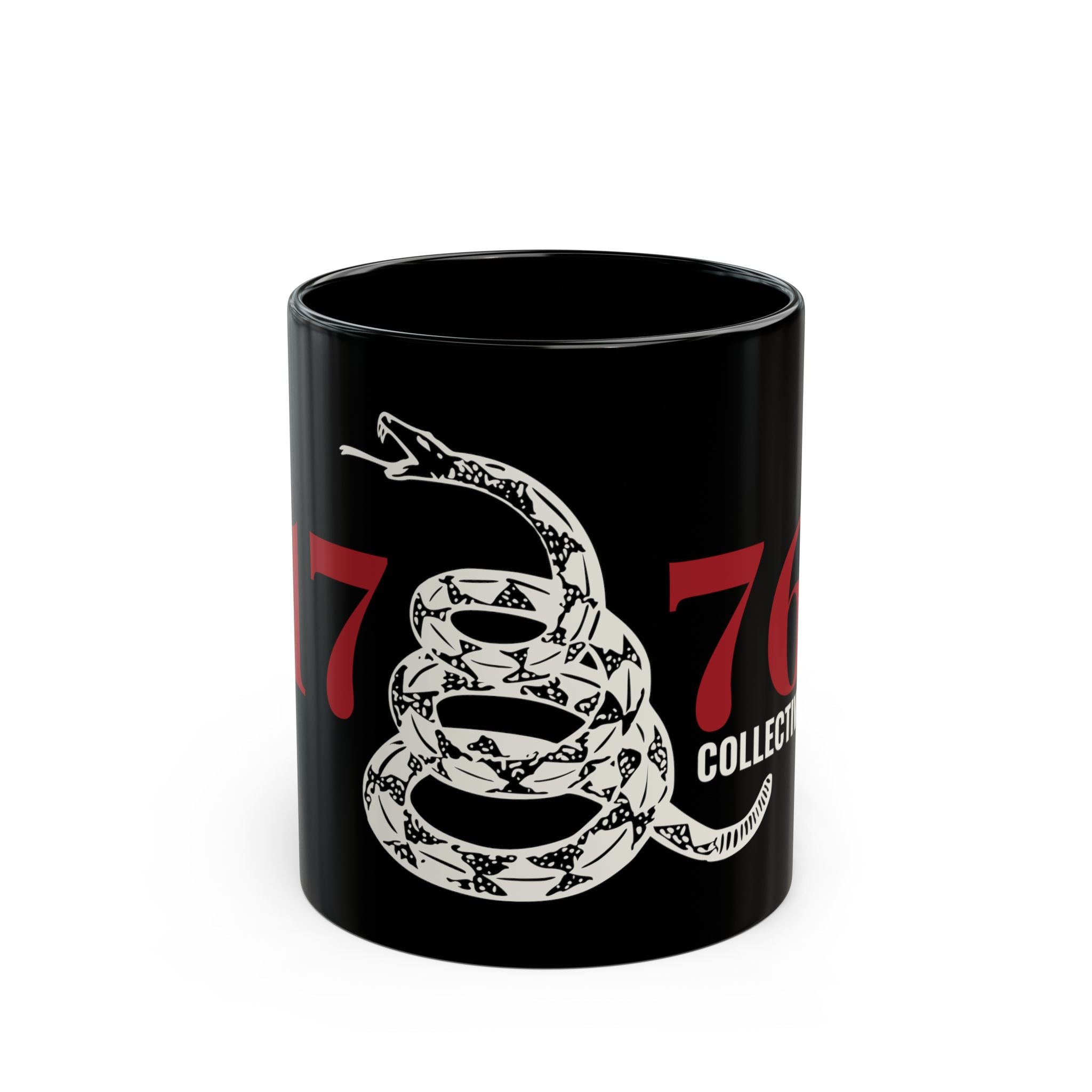 1776 Collective Gadsden Snake Coffee Mug — Black 11oz/15oz