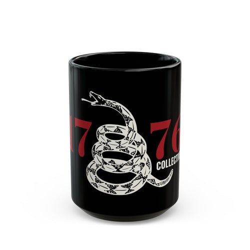 1776 Collective Gadsden Snake Coffee Mug — Black 11oz/15oz