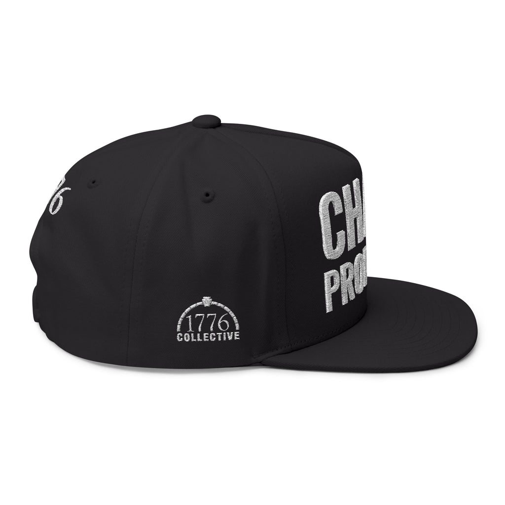 Chaos Producer Embroidered Flat Bill Cap