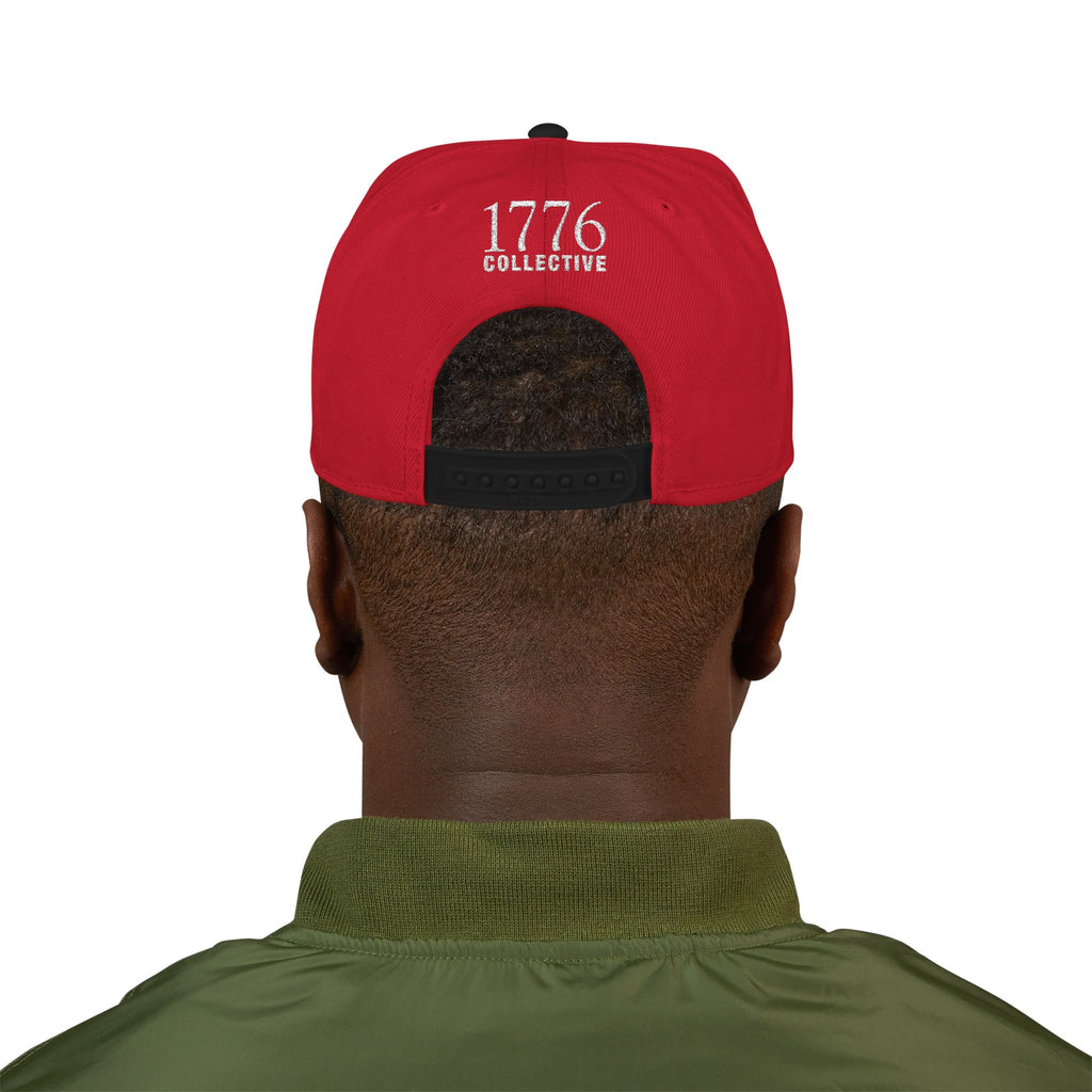 Snapback Hat — "Chaos Producer" Embroidered 1776 Retro Streetwear Cap