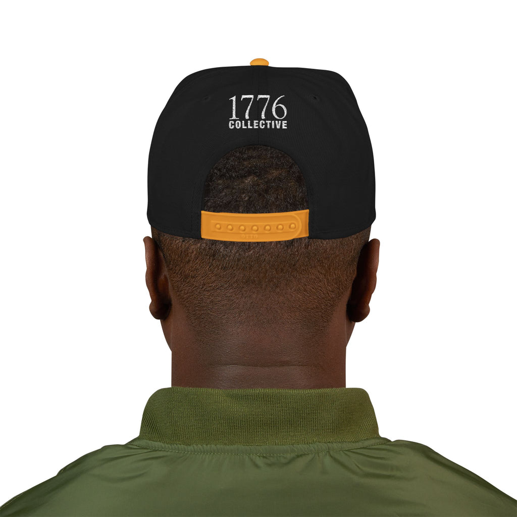 Snapback Hat — "Chaos Producer" Embroidered 1776 Retro Streetwear Cap