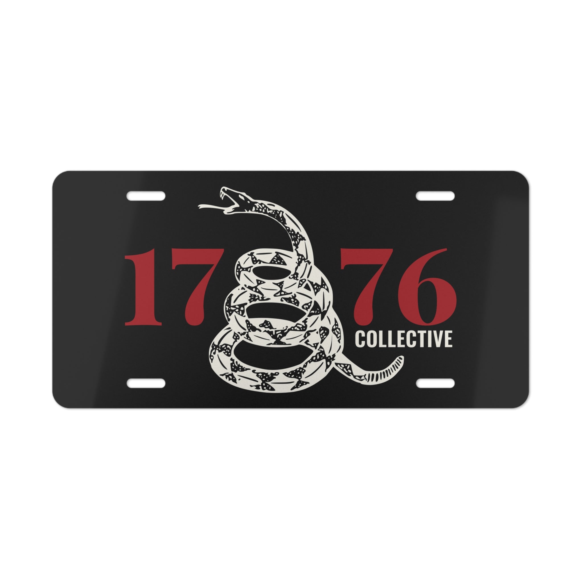 1776 Gadsden Snake License Plate