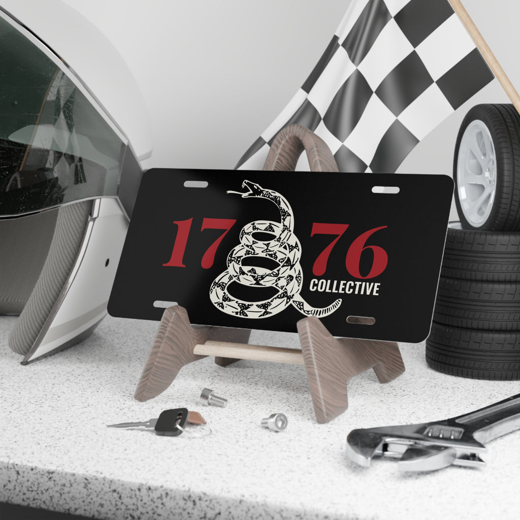 1776 Gadsden Snake License Plate