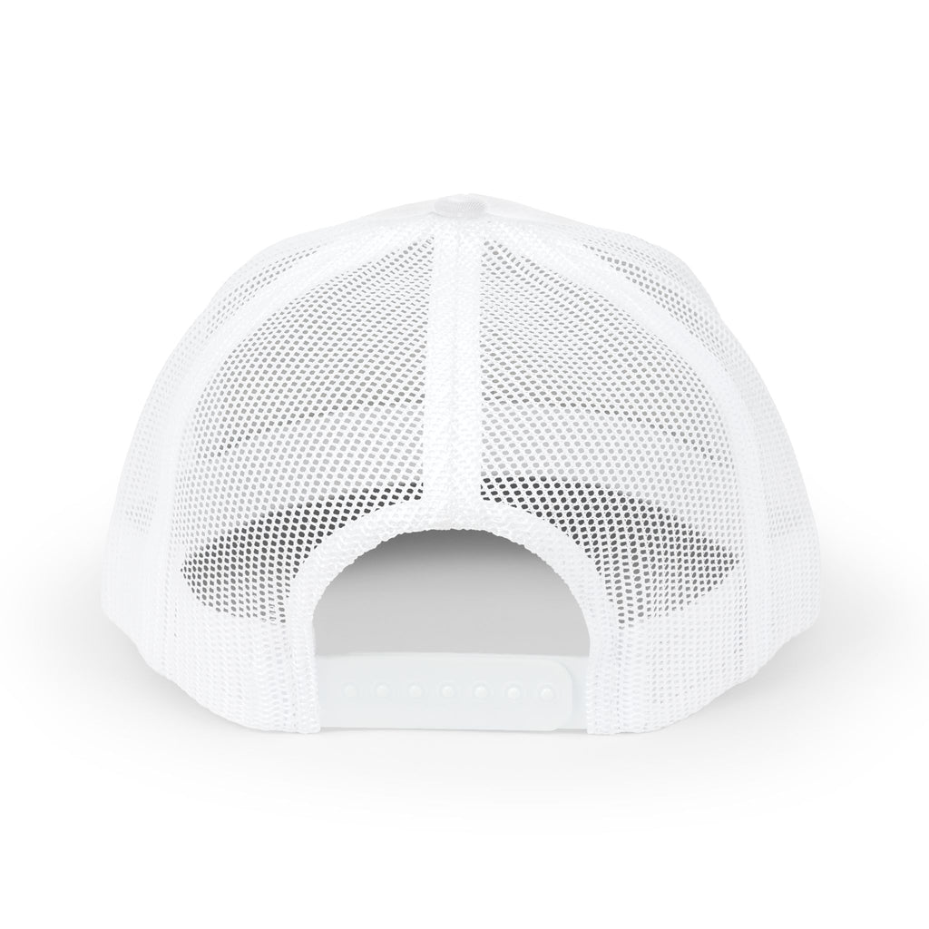 Chaos Coordinator Trucker Cap — Glitter Script Snapback Hat
