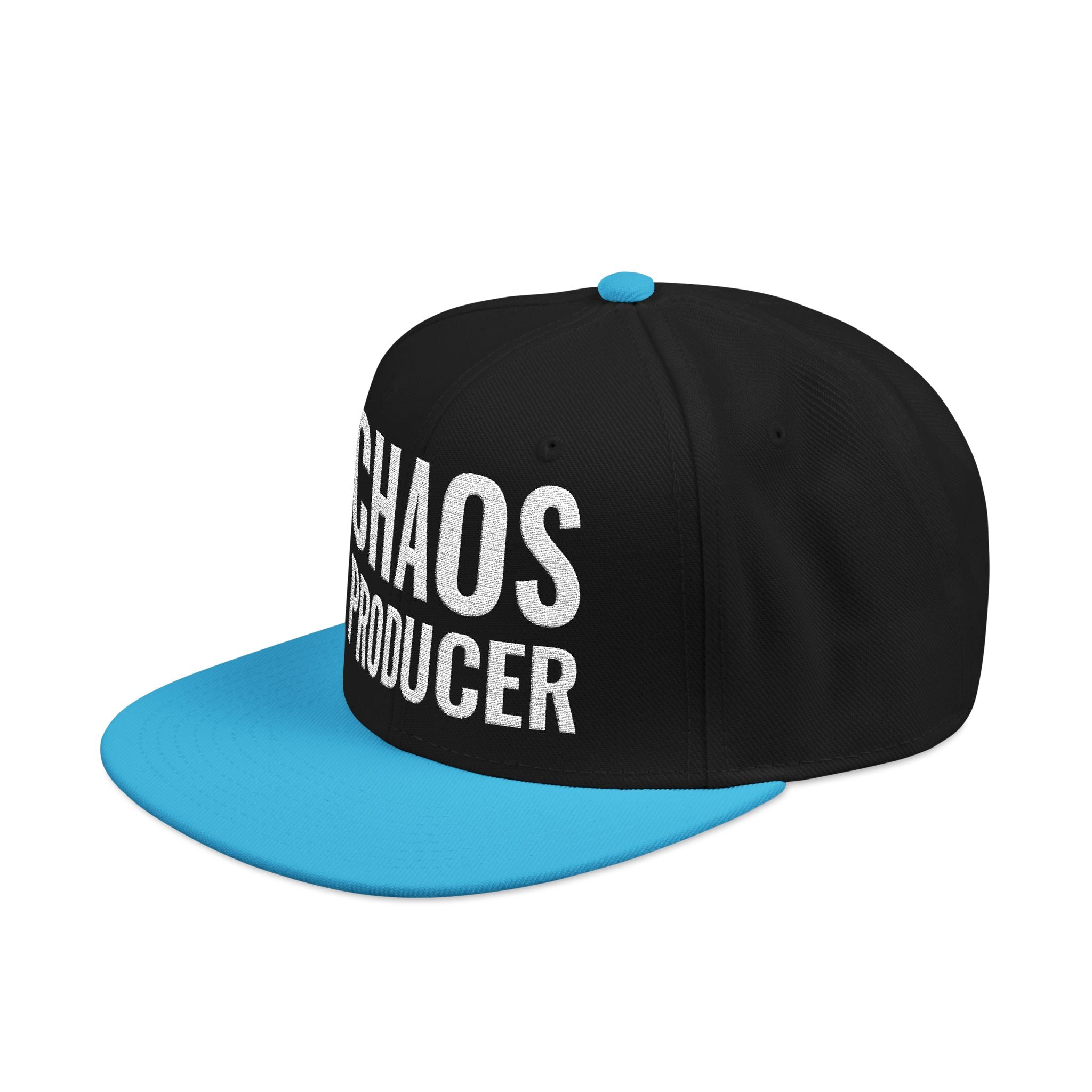 Snapback Hat — "Chaos Producer" Embroidered 1776 Retro Streetwear Cap