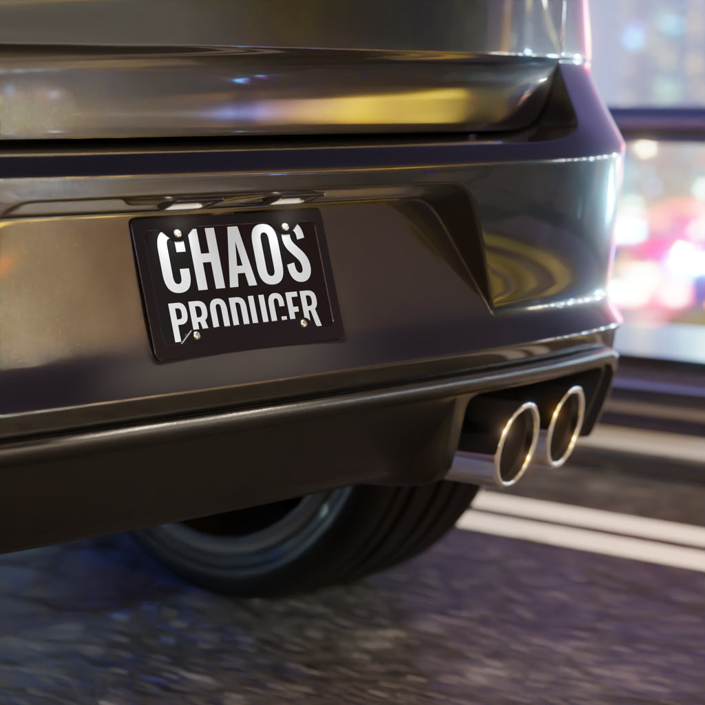 Chaos Producer Vanity Plate