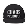 Chaos Producer Embroidered Flat Bill Cap