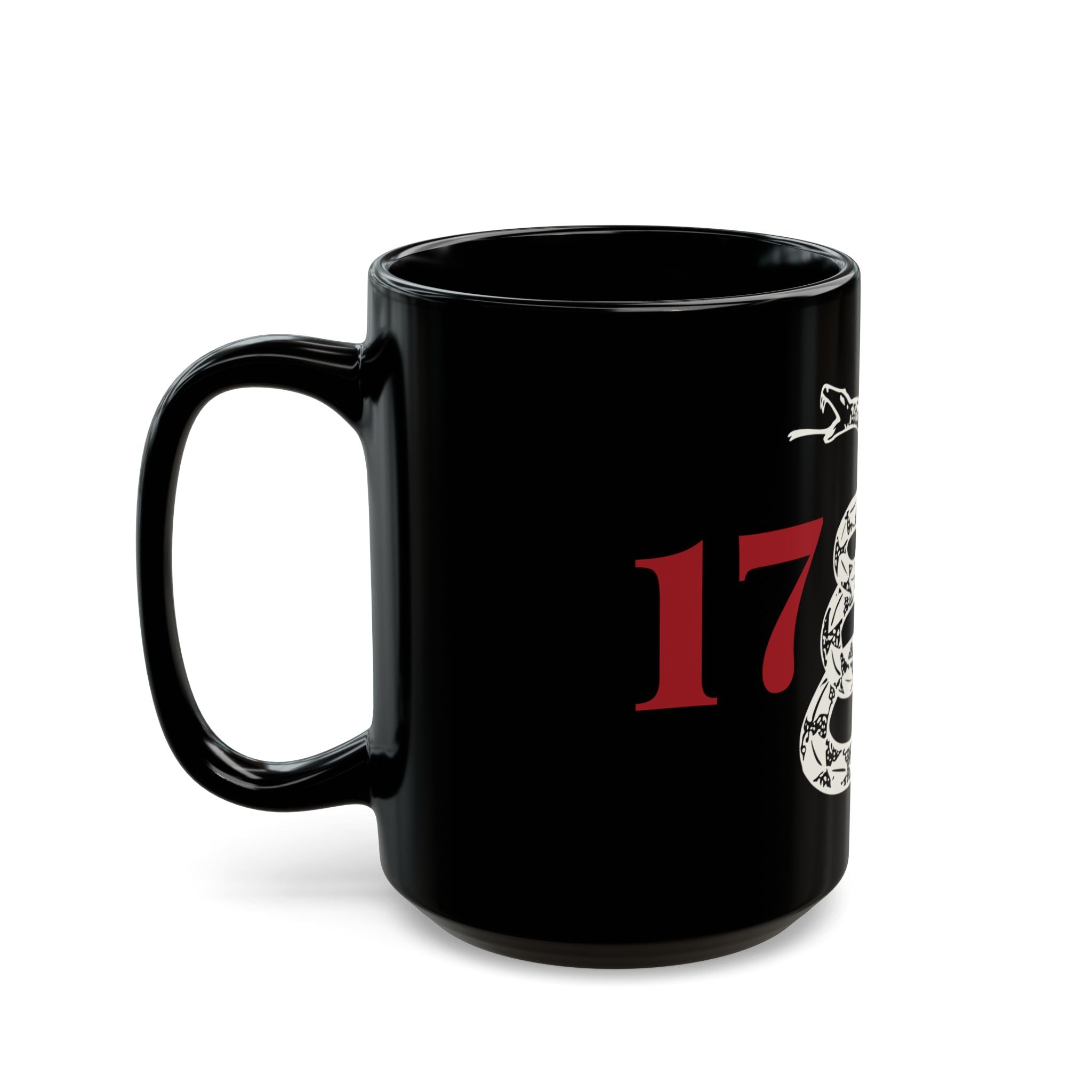 1776 Collective Gadsden Snake Coffee Mug — Black 11oz/15oz