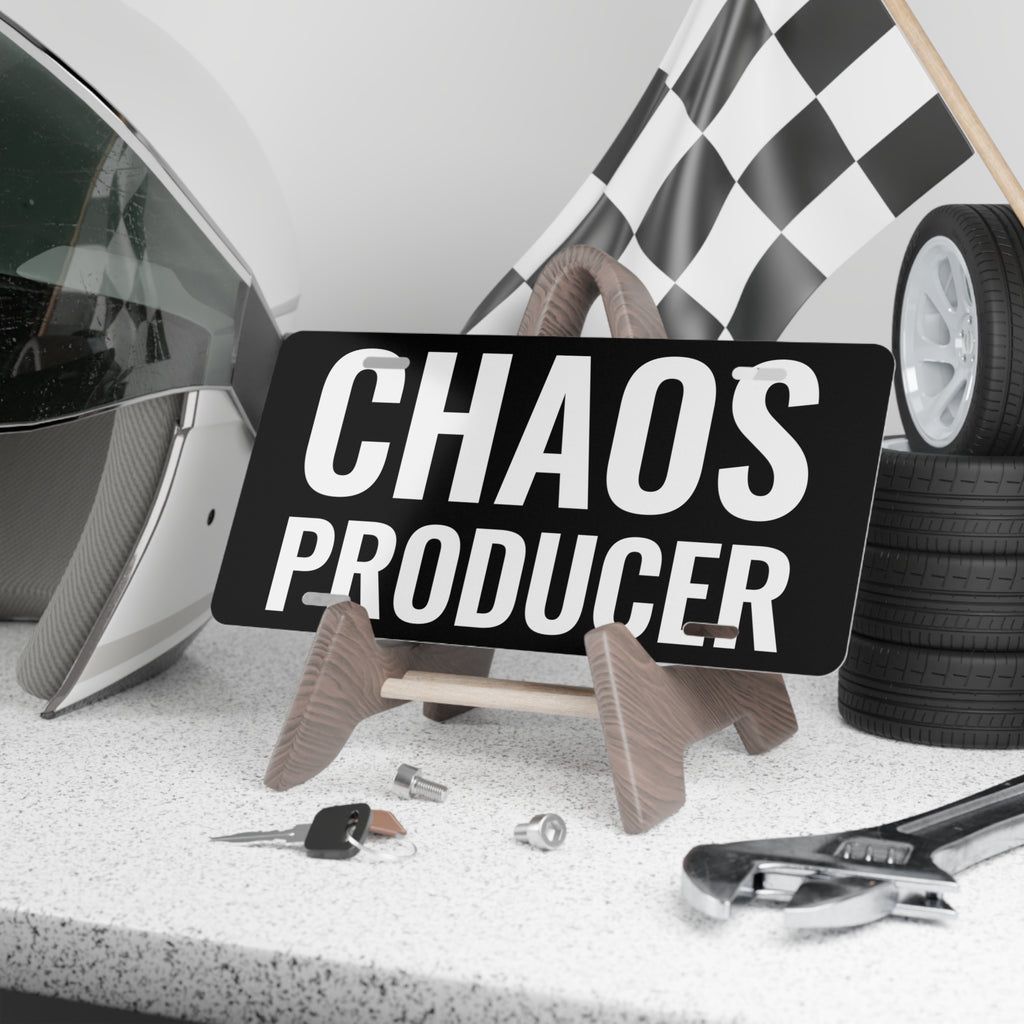Chaos Producer Vanity Plate