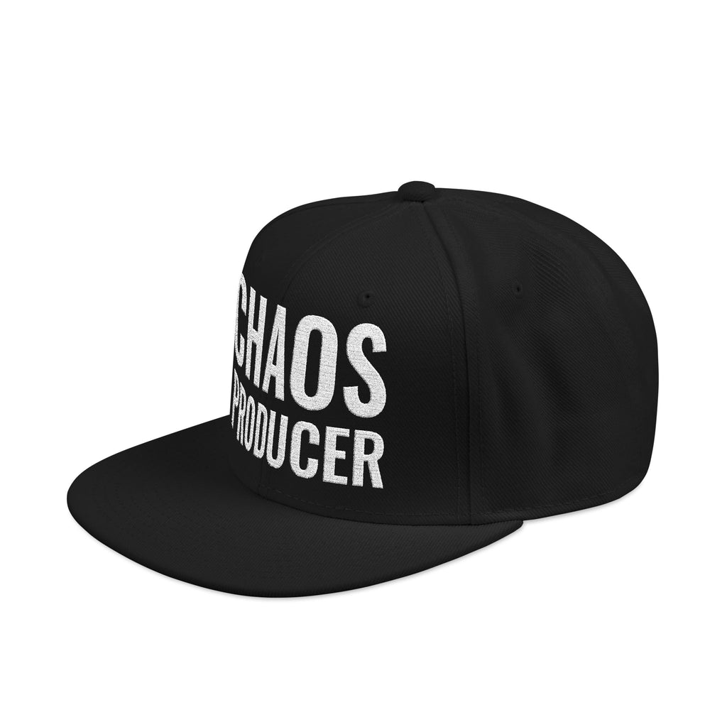 Snapback Hat — "Chaos Producer" Embroidered 1776 Retro Streetwear Cap